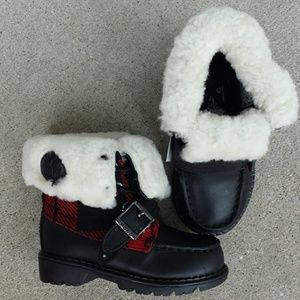 NWT!TODDLER RALPH LAUREN 5.5 SHEARLING BOOTS
